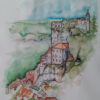 aquarelle rocamadour