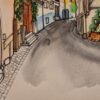 aquarelle eguisheim